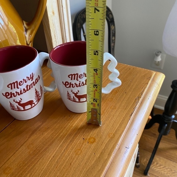 California Pantry Christmas 2020 Mug Set 2 with Reindeer and Christmas Trees - Picture 9 of 10